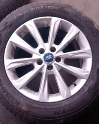 4 cerchi in lega/gomme Ford Kuga 235/55 ZR17