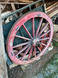 Carro in legno vintage