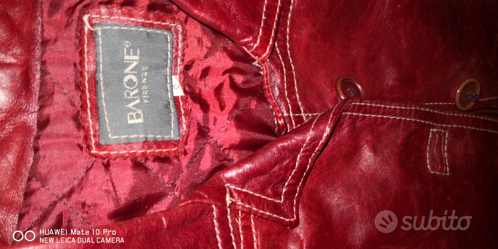 Giacca in pelle Barone Firenze Abbigliamento e Accessori In