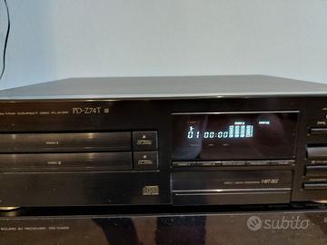 Lettore CDPioneer PD-Z74T, doppio slot CD.