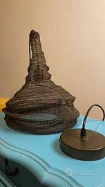 Lampadario a sospensione a cappello