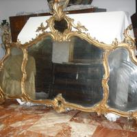 caminiera e specchiere antiche