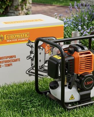 Motopompa Autoadescante EUROMATIC 1.5HP Come Nuova