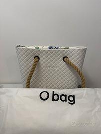 Borsa O Bag Original bianca trapuntata