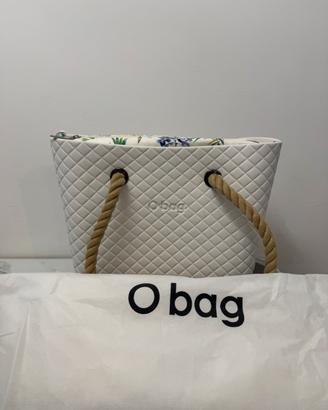 Borsa O Bag Original bianca trapuntata