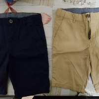 2 Pantaloni corti estivi cotone hm 7/8 anni