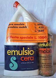 Cera Emulsio flacone integro anni 60/70 - Sutter