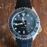 Seiko 5 Sports DayDate Diver' rose
