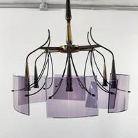 Stilux Milano Lampadario Design Modernariato 1970