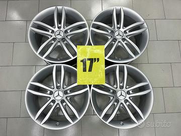 RL112 Cerchi usati originali Mercedes 17"