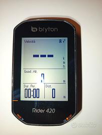 Ciclocomputer GPS Bryton 420