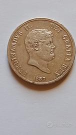 Napoli Ferdinando II piastra 120 grana 1857