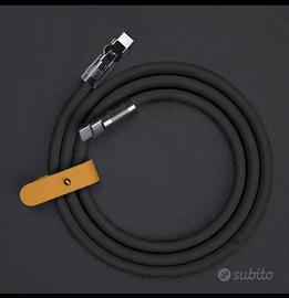 cavo USB-C - USB-c  con estremità a 180° 1MT