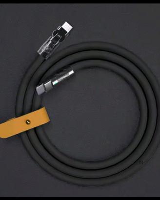 cavo USB-C - USB-c  con estremità a 180° 1MT