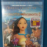 Pocahontas+Pocahontas II-2 dvd+1 bluray