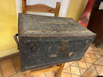 baule valigia antica sattlerei KUNZ & JAKOB