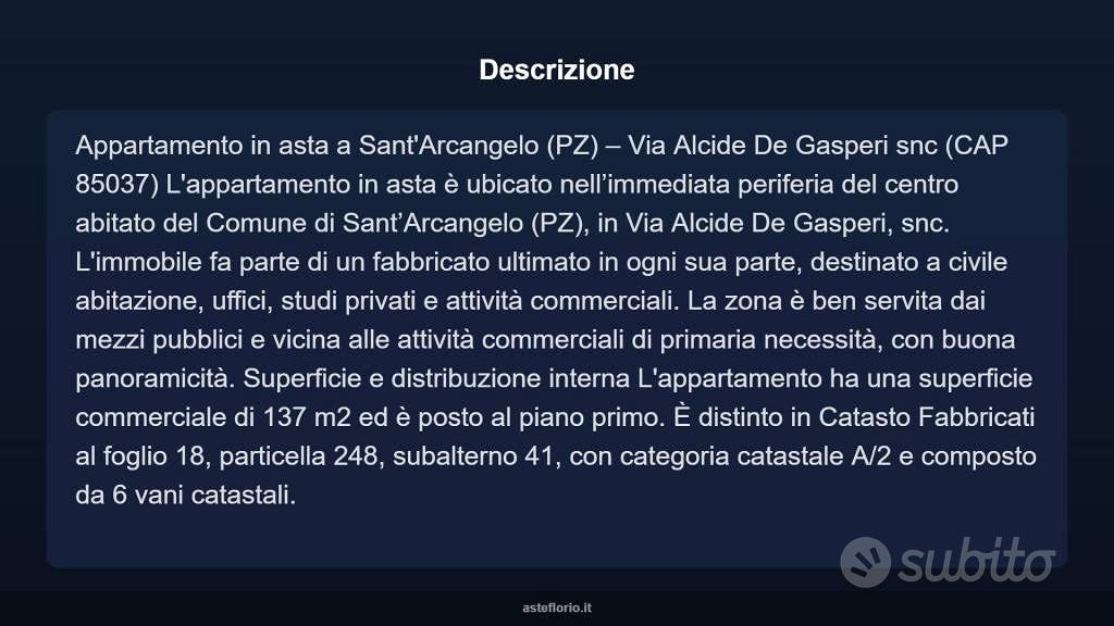 Appartamento – Sant'Arcangelo, Zona P.I.P., San Brancato - Vista 4
