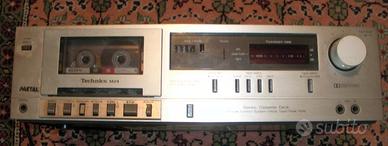 REGISTRATORE STEREO CASSETTE DECK TECHNICS