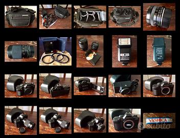 Yashica Reflex 108 multiprogram 1980 set completo