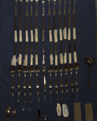 Servizio Posate Completo in Argento 800 Calegaro.