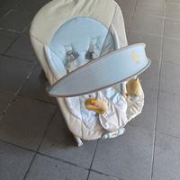 Sdraietta neonato con vibrazione e musica