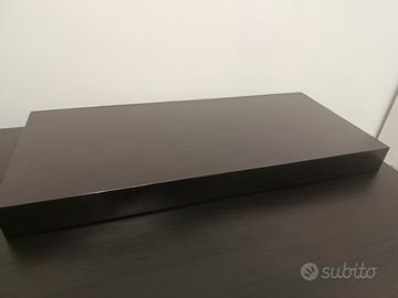 Mensola Ikea Lack nera 59x26x5 