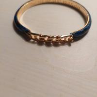 Bracciale in vera pelle pitonata