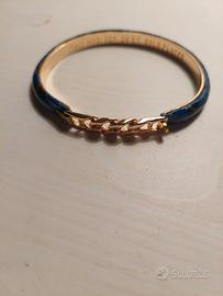 Bracciale in vera pelle pitonata