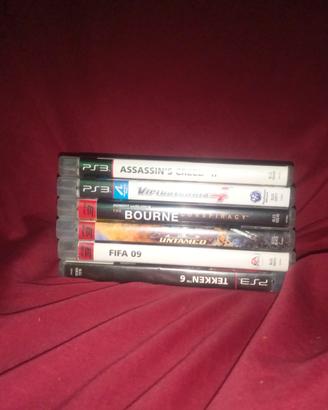 lotto PS3 6 giochi