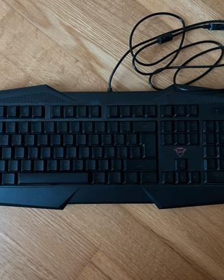 Tastiera Gaming Trust GXT 830-RW Avonn