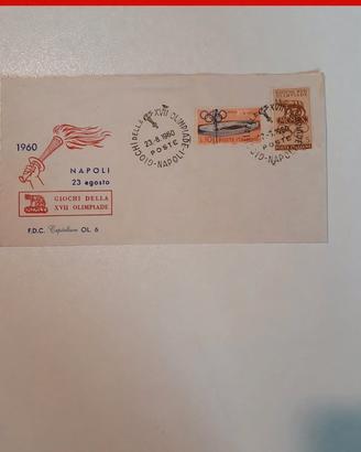 Lotto 10 buste FDC Olimpiadi Roma 1960 - RARE