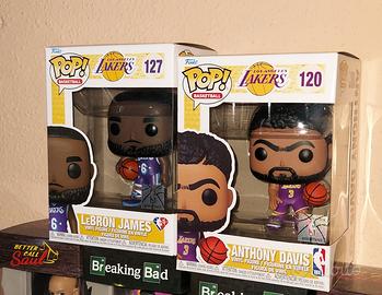 funko pop anthony davis e lebron nba