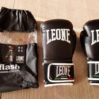 Guantoni unisex Leone 1947 boxe e kick taglia 10oz