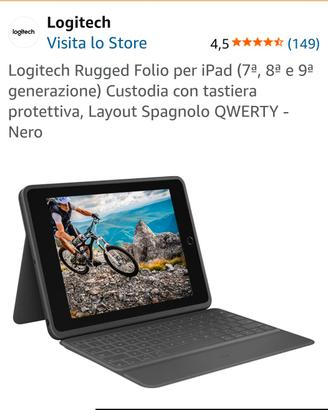 tastieraLogitech Rugged Foliocompatibile con iPa