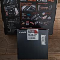 Scheda Madre b450 + processore Amd Ryzen 2600 