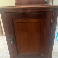 Comodino mogano inglese 1900