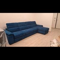 Divano blu
