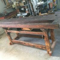 ANTICO BANCO DA FALEGNAME utilizzabile