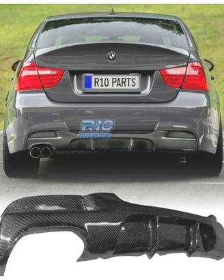 DIFFUSORE BMW E90 E91 LOOK M PERFORMANCE CARBONIO 