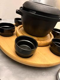 Set fonduta/bourguignonne ghisa