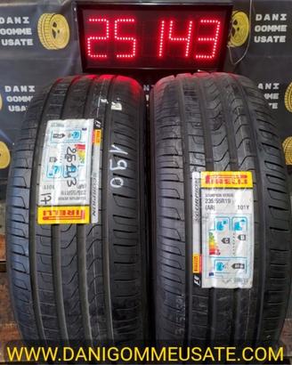 2 GOMME NUOVE 235 55 19 PIRELLI ESTIVE