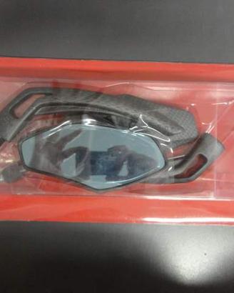 Amas specchi moto carbonio art Am9801 nuovi