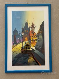 Quadro originale – Artista di strada di Praga