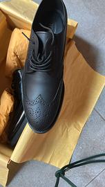 TOD'S Derby nero opaco 7,5