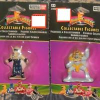 Modelli vintage nemici alien Power Rangers anni 90