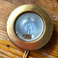 3 faretti alogeni cromati color oro