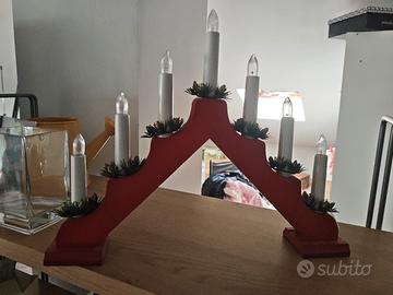 Decorazione natalizia con luci