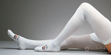 Calze antitrombo (2 calze). Taglia media, nuove