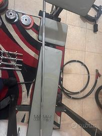 Panca multifunzionale regolabile con leg station