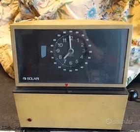 Solari orologio marcatempo 
